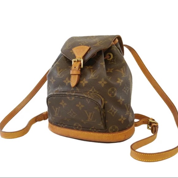 Authentic Louis Vuitton montsouris Mini monogram